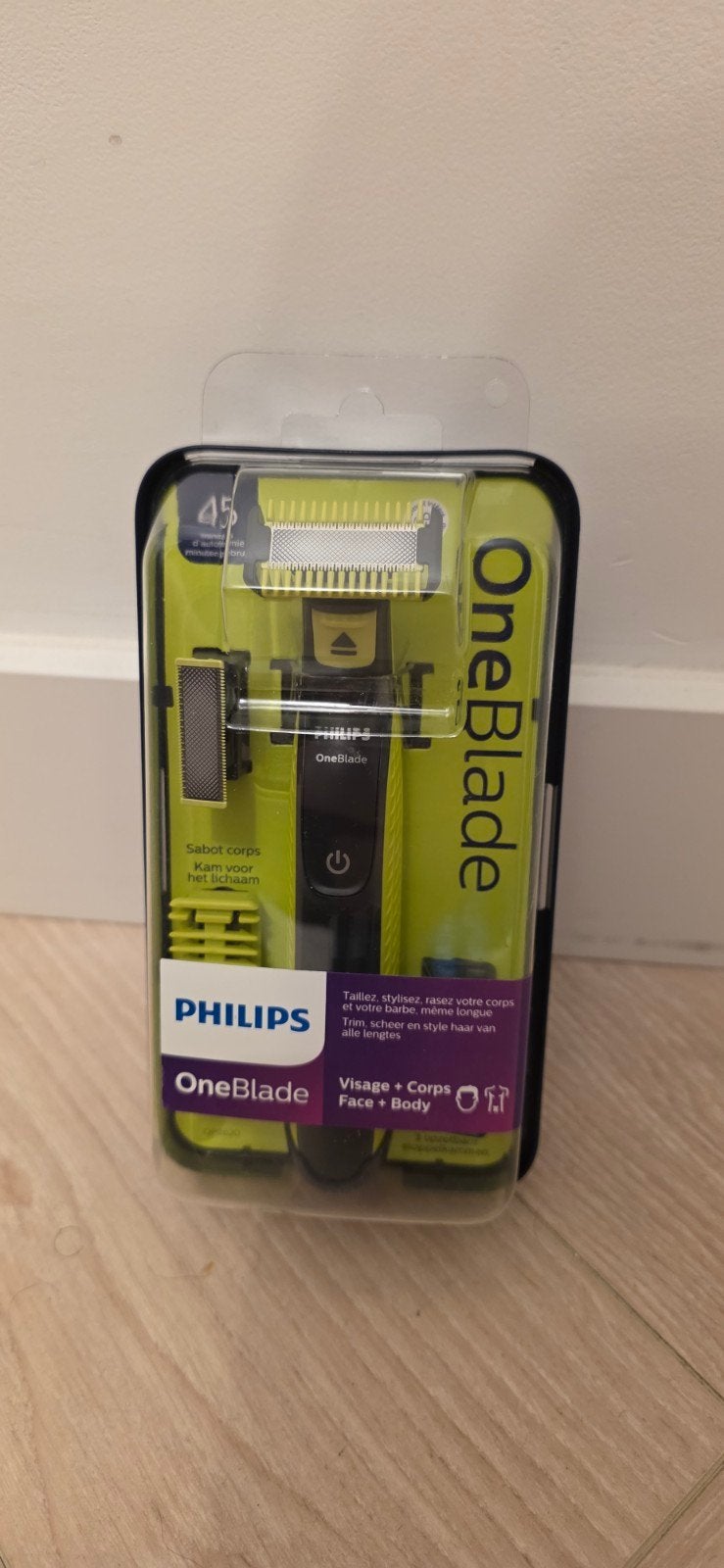 Philips OneBlade QP2620 Nieuw in Doos Geseald, Ophalen of Verzenden, Nieuw, Scheren en Epileren