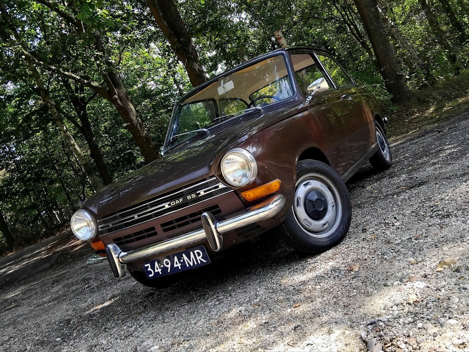 DAF 55 | 1.1 De Luxe | 1970 | Bruin | Technisch zeer goed, Auto's, Automaat, Beige, Bruin, Origineel Nederlands