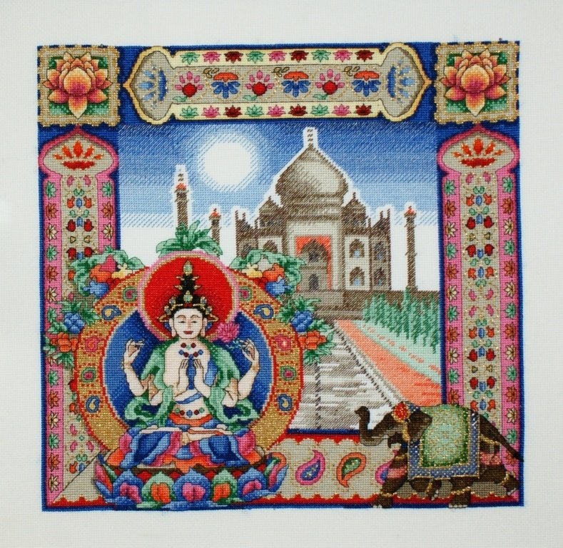 Cado bijzonder royal paris borduurpakket, AMBIANCE HINDOU, Ophalen of Verzenden, Nieuw, Handborduren, Borduurpakket