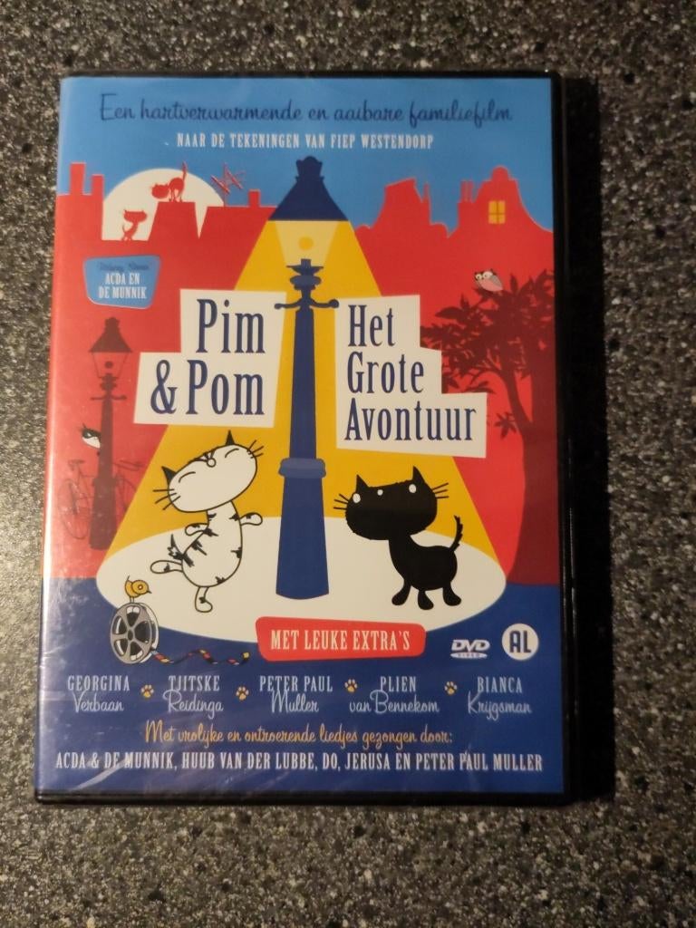 DVD PIM & POM - HET GROTE AVONTUUR (nieuw), Alle leeftijden, Overige genres, Ophalen of Verzenden, Tv fictie