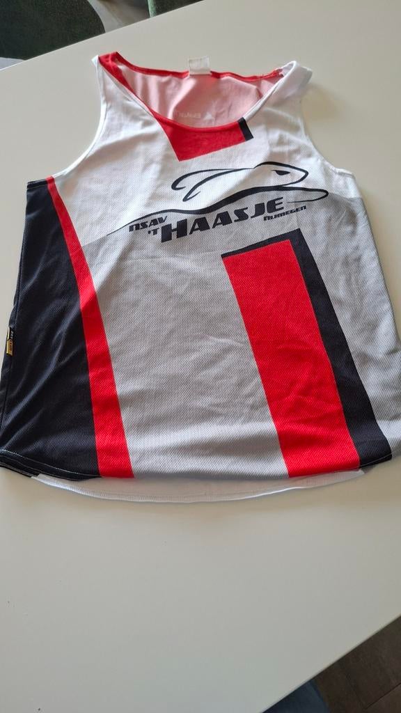 NSAV 't Haasje singlet maat M, Zwart, Ophalen of Verzenden, Zo goed als nieuw, Maat 36 (S)