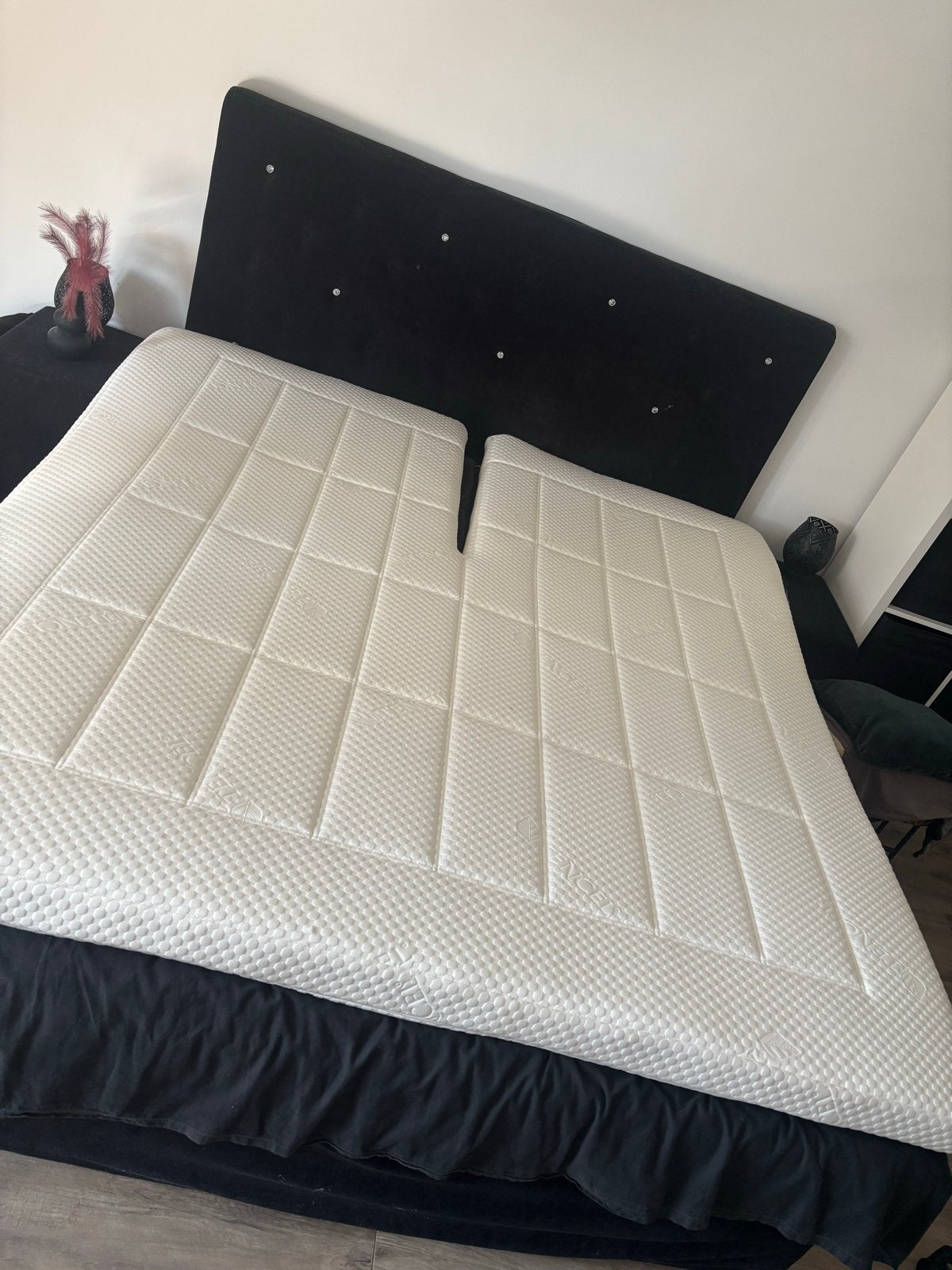 Nieuwe Laurel Micro Pocket splittopper 200x210 13cm, 210 cm, Ophalen of Verzenden, Overige maten, Matras