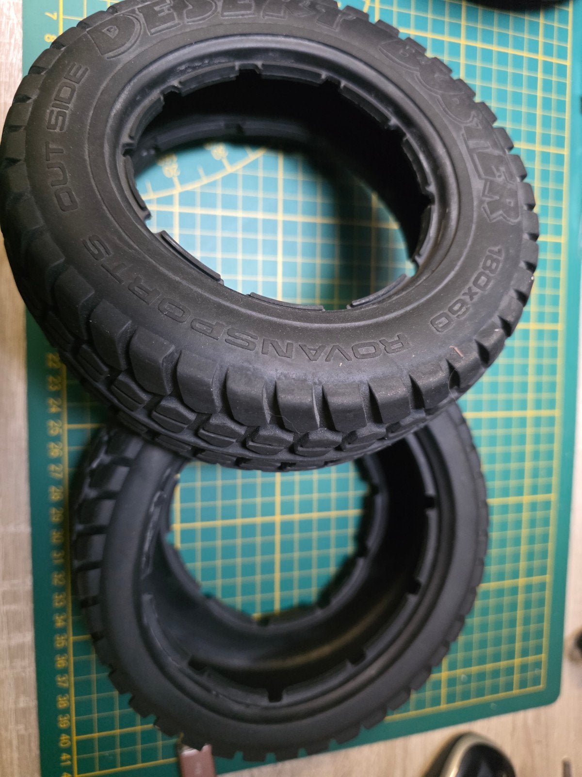 2x HPI Baja banden voor, Overige merken, Gebruikt, Auto, Groter dan 1:32