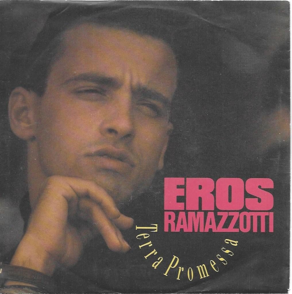 Vinyl Single Eros Ramazzotti, Cd's en Dvd's, Vinyl Singles, Ophalen of Verzenden, Gebruikt, Pop