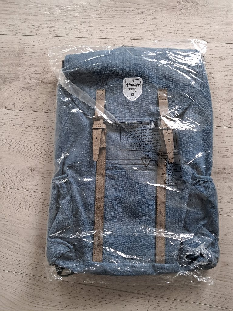 Rugzak vintage Norlander collection, 25 tot 40 cm, Nieuw, Ophalen of Verzenden, Overige merken