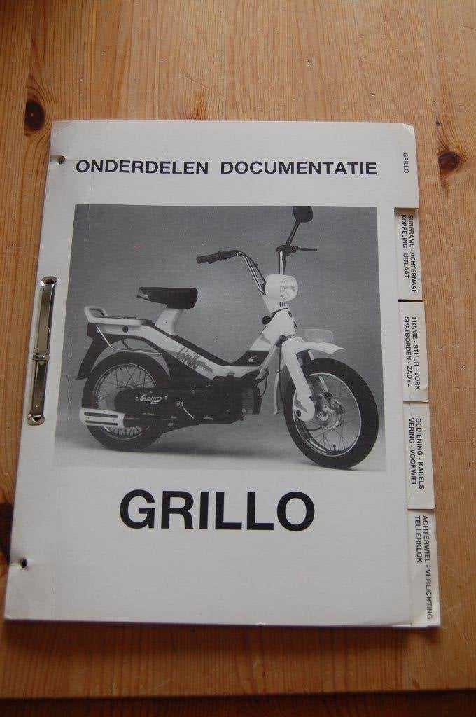 Piaggio Vespa Grillo onderdelenboek, Ophalen of Verzenden, Gebruikt