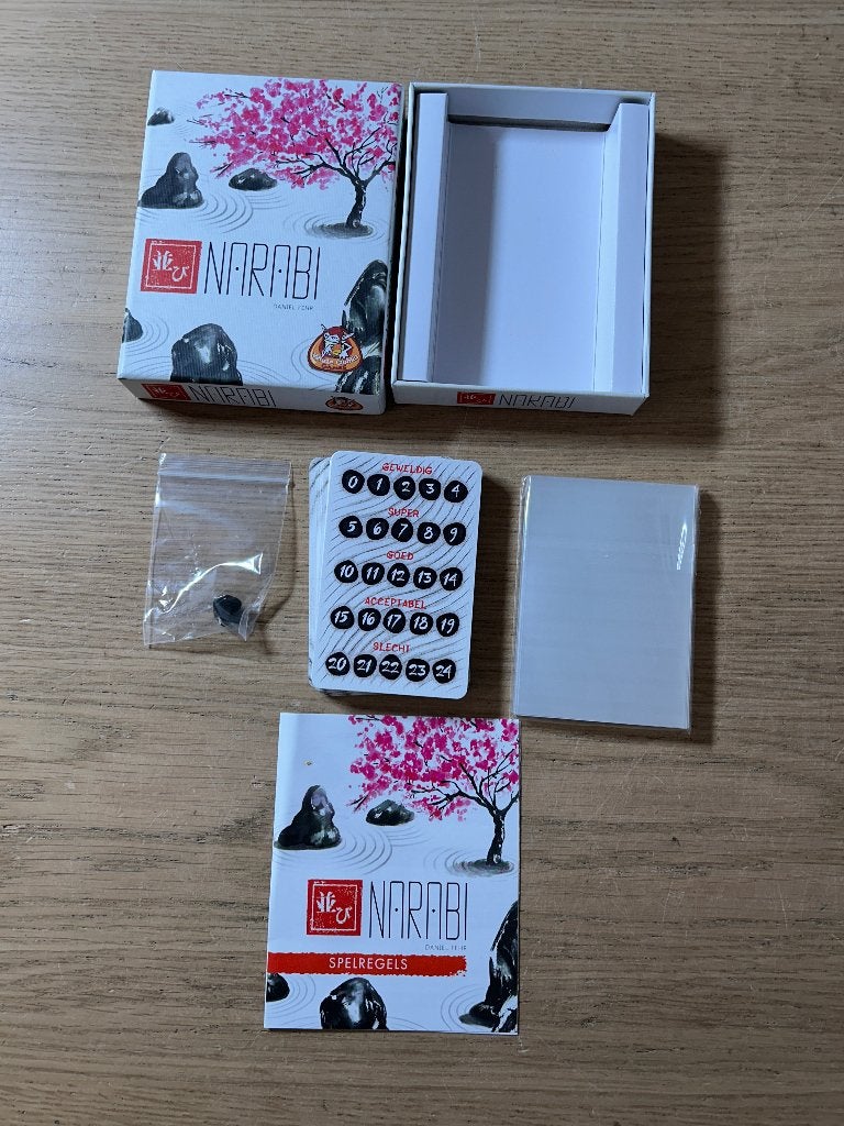 Narabi Kaartspel White Goblin Games, Ophalen of Verzenden, Zo goed als nieuw