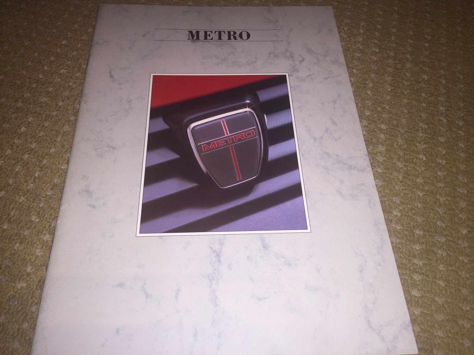 Folder Austin Metro, Ophalen of Verzenden, Zo goed als nieuw