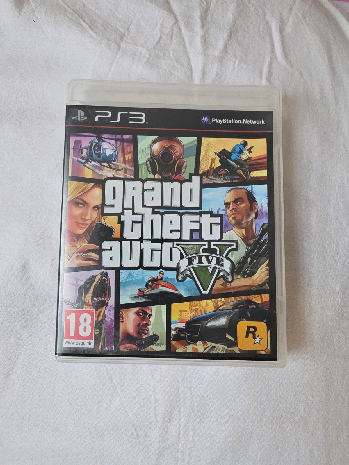 Grand Theft Auto V (GTA 5) PS3 - Zo goed als nieuw, Spelcomputers en Games, Ophalen of Verzenden