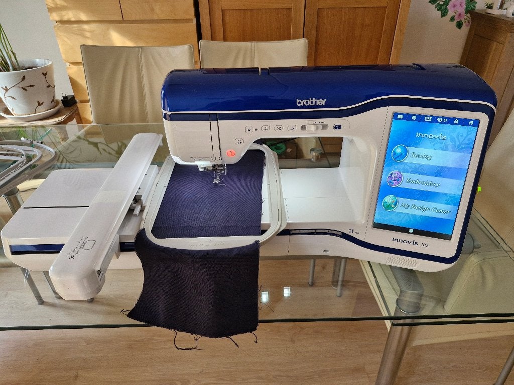 Borduurmachine Brother Innovis XV, Hobby en Vrije tijd, Borduren en Borduurmachines, Ophalen, Zo goed als nieuw, Machineborduren