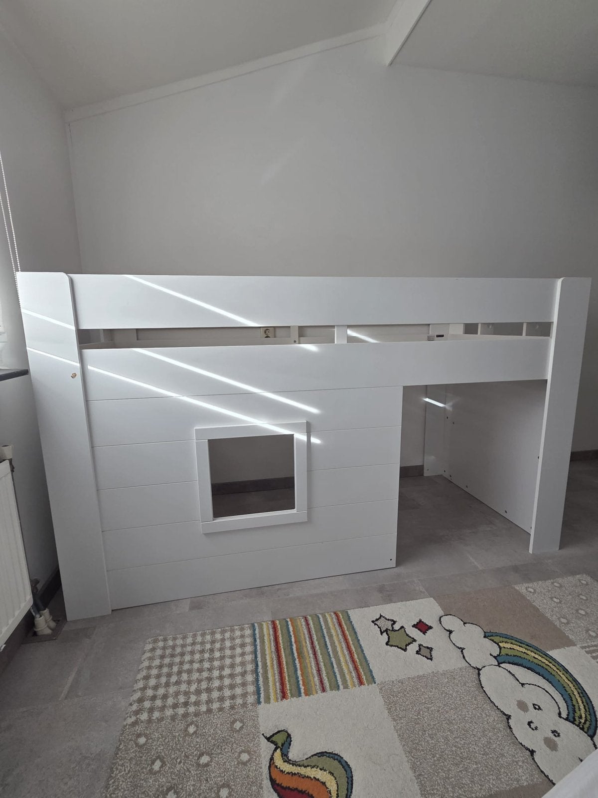Vipack Halfhoogslaper Noah, Ophalen, Eenpersoons, Zo goed als nieuw, 200 cm