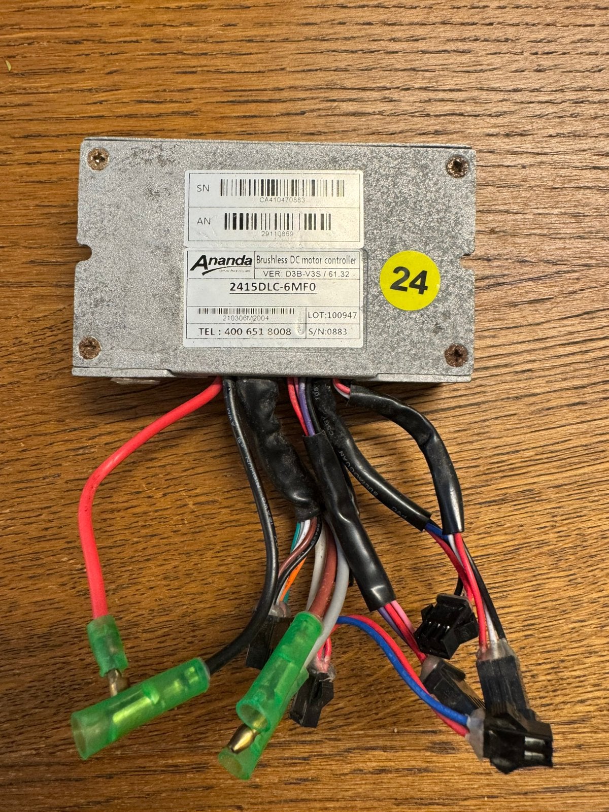 Controller Sparta Batavus. Ananda 24V 2415DLC-6MF0, Ophalen of Verzenden, Gebruikt