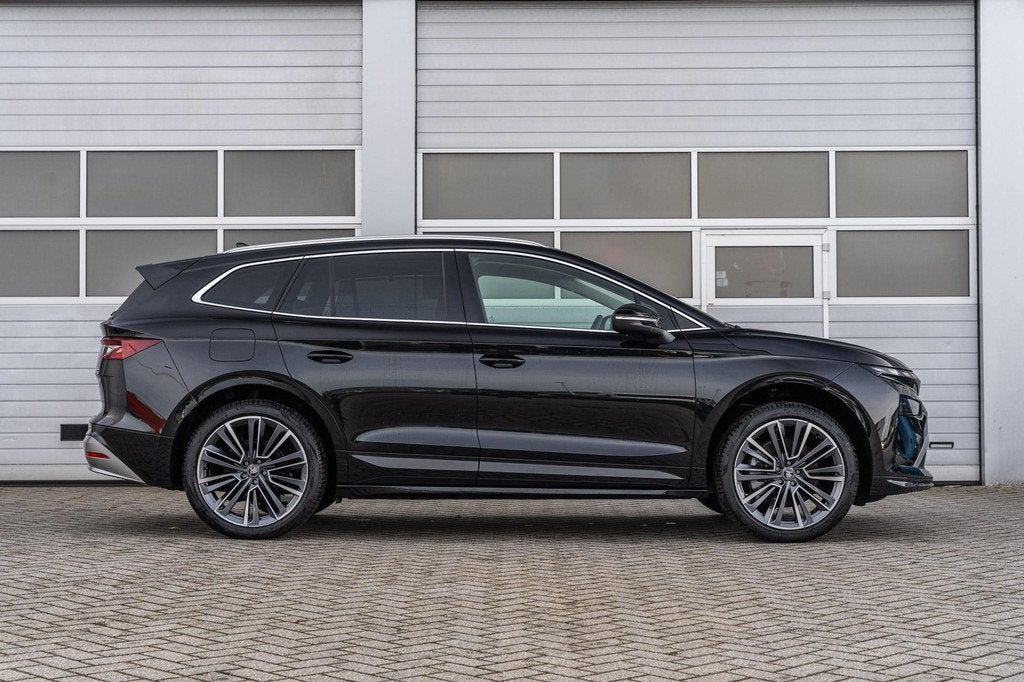 Skoda Enyaq 286pk 85 Business Edition | Eco-suite Interieur, Auto's, Skoda, Automaat, 12 maanden, Achterwielaandrijving, Zwart