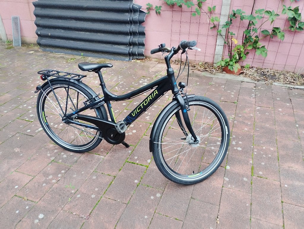Zeer mooie Victoria jongensfiets 26 inch  nw.pr. 629 euro, Velgrem, Zo goed als nieuw, Handrem, Victoria