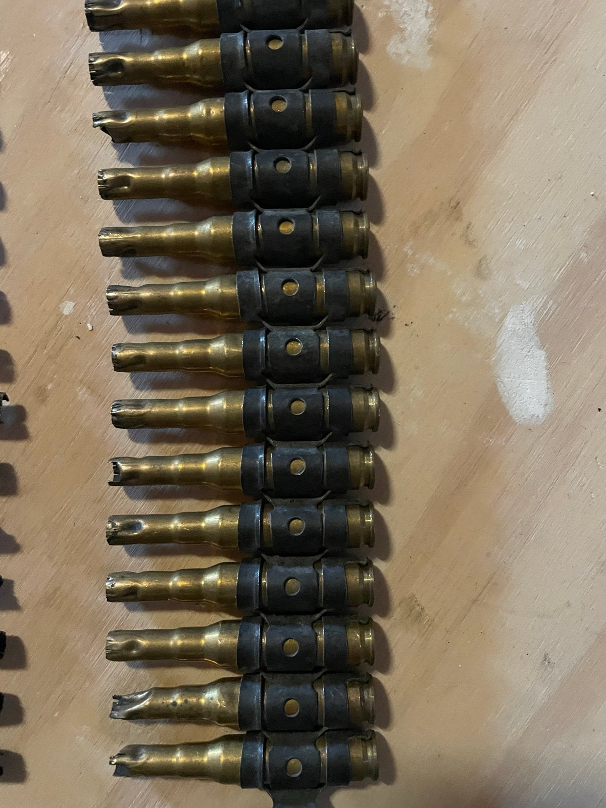 400 +\- patroonhulzen afgeschoten koperen kogels bod va €49!, Ophalen, Landmacht, Nederland, Hulzen of Bodemvondsten
