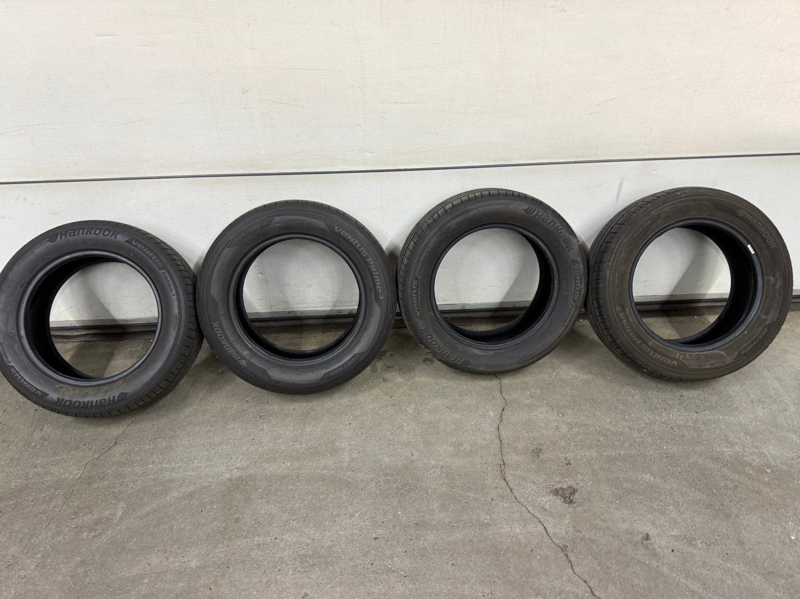 205/60/16 96v Hankook Zomer 2x bijna nieuw!, Ophalen, Gebruikt, 16 inch, 205 mm