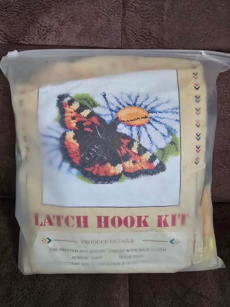 Knooppakket, knoopkleed, smyrna, Ophalen of Verzenden, Zo goed als nieuw, Handborduren, Borduurpakket