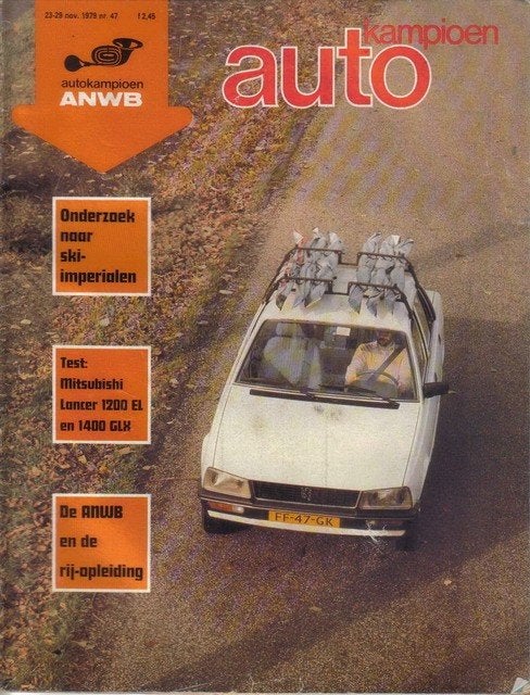 Autokampioen 47 1979 : Mitsubishi Lancer - Datsun Violet, Ophalen of Verzenden, Gelezen, Algemeen