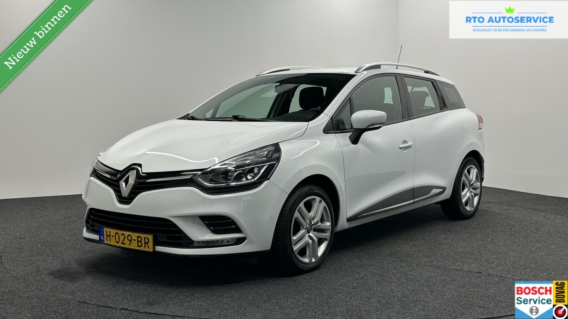Renault Clio Estate 0.9 TCe Limited CRUISE NAVI CARPLAY., Auto's, Voorwielaandrijving, Stof, Gebruikt, Euro 6