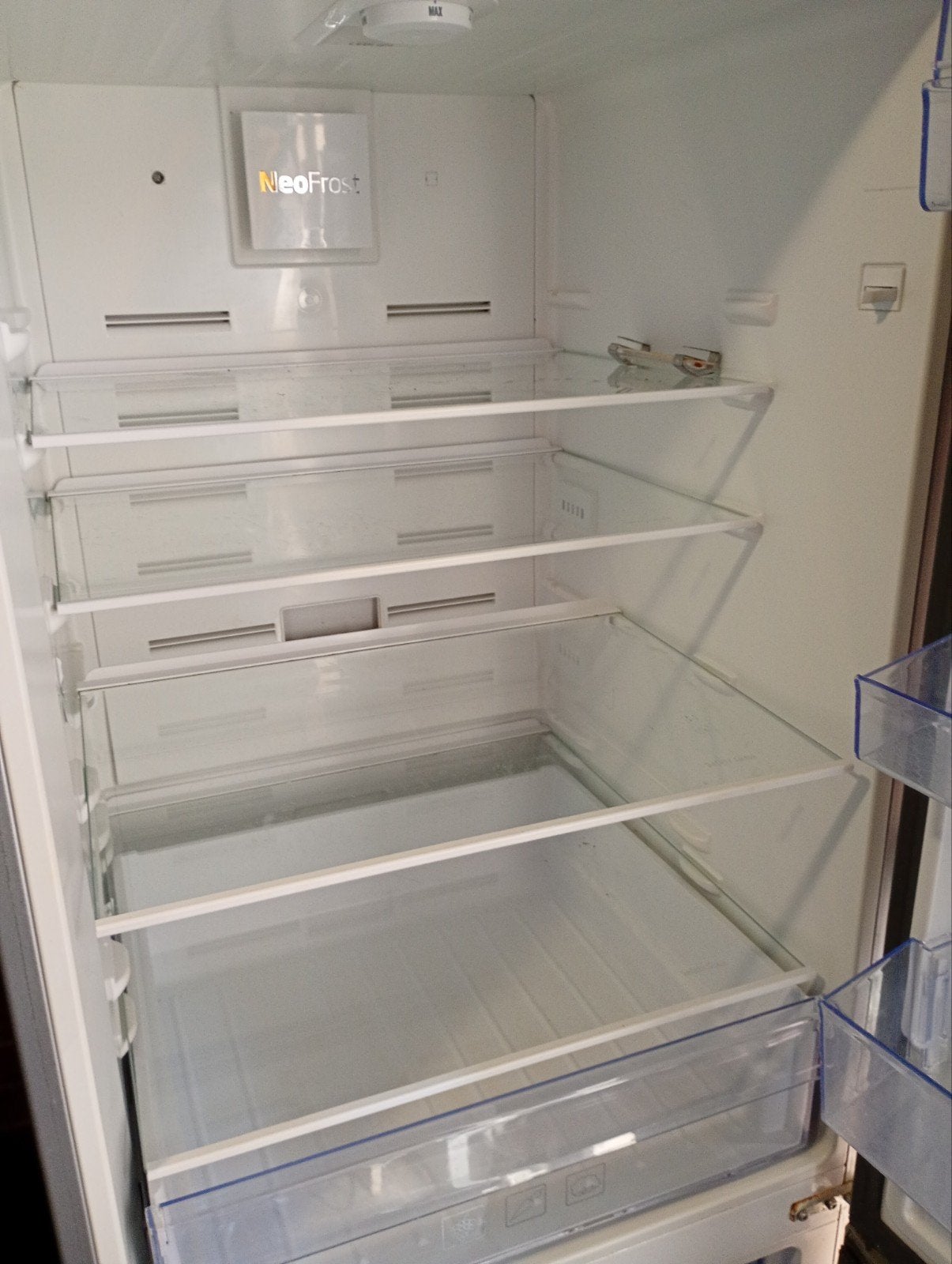 Beko NeoFrost Koelkast - Gebruikt, Gebruikt, 200 liter of meer, 60 cm of meer, Met aparte vriezer