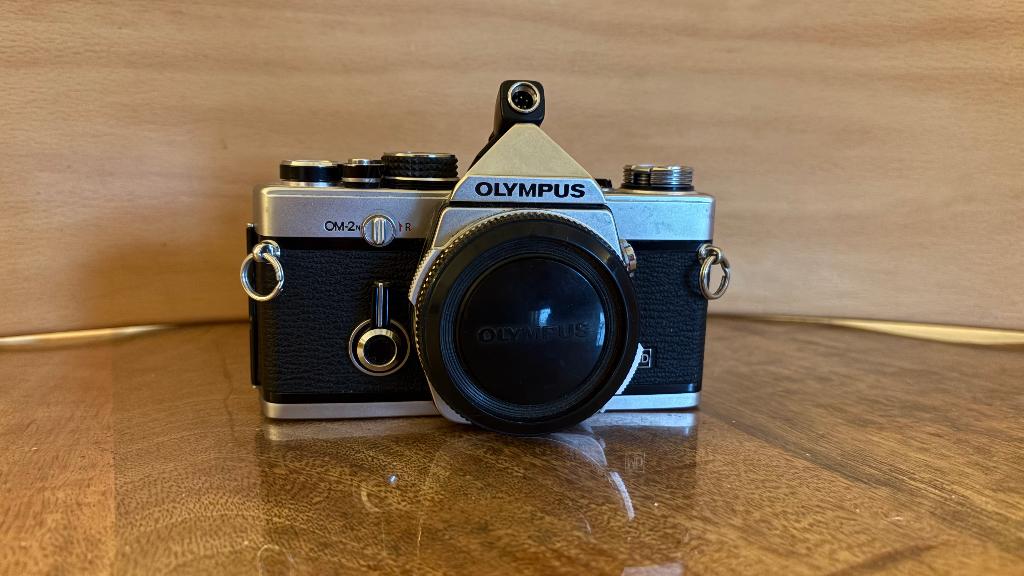 Olympus OM-2n, Ophalen of Verzenden, Zo goed als nieuw, Spiegelreflex, Olympus