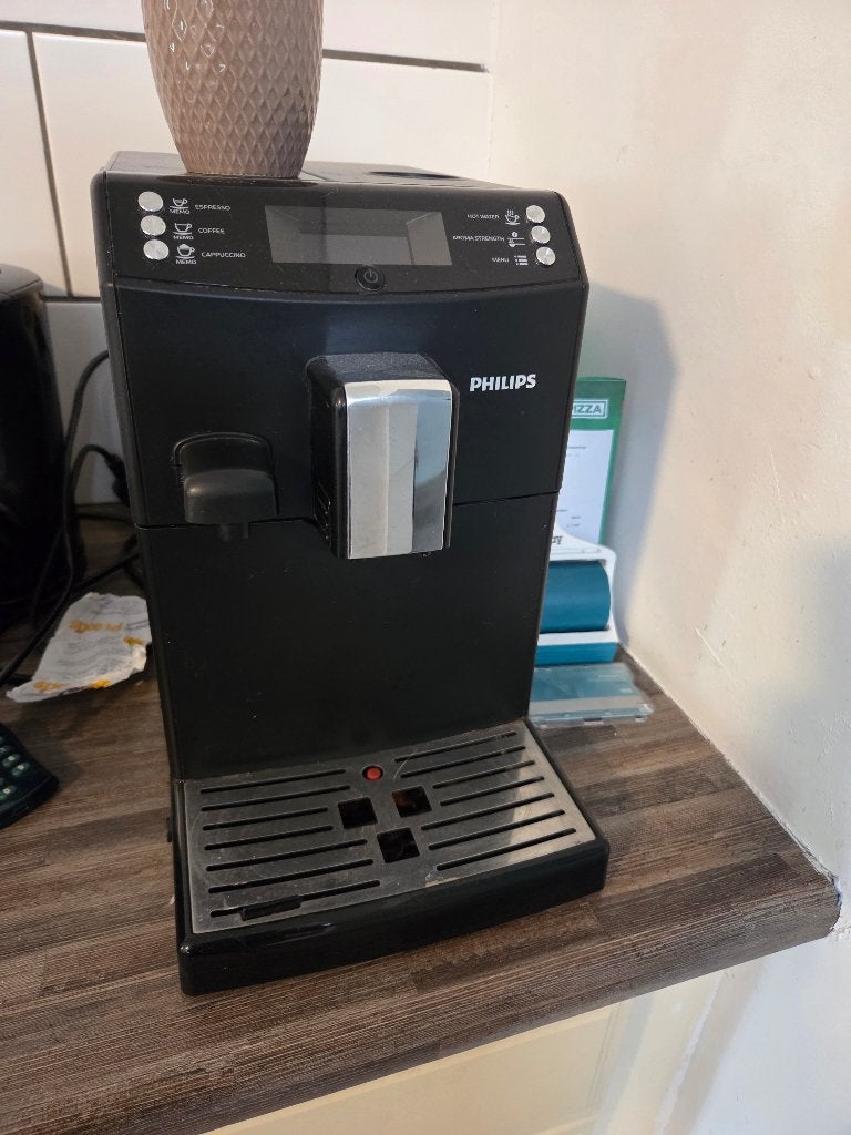 Philips koffiemachine, Ophalen, Afneembaar waterreservoir, Koffiebonen, Combi