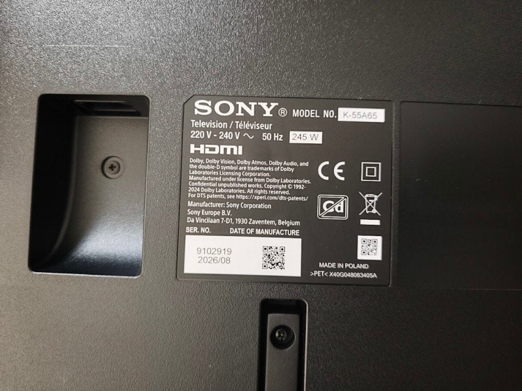 Foto 4 van Sony BRAVIA 6 55 inch televisie
