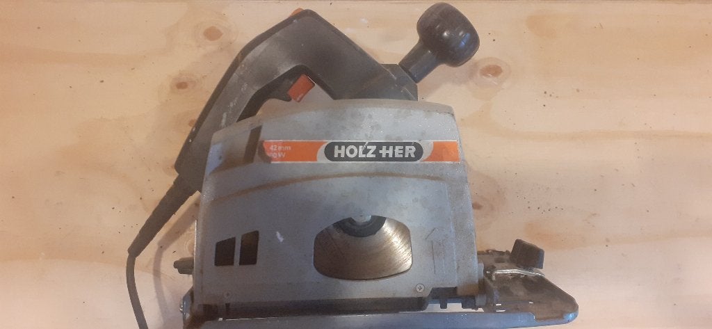 Holzer invalzaag, Doe-het-zelf en Verbouw, Gebruikt, Invalzaag, 600 tot 1200 watt, Ophalen of Verzenden