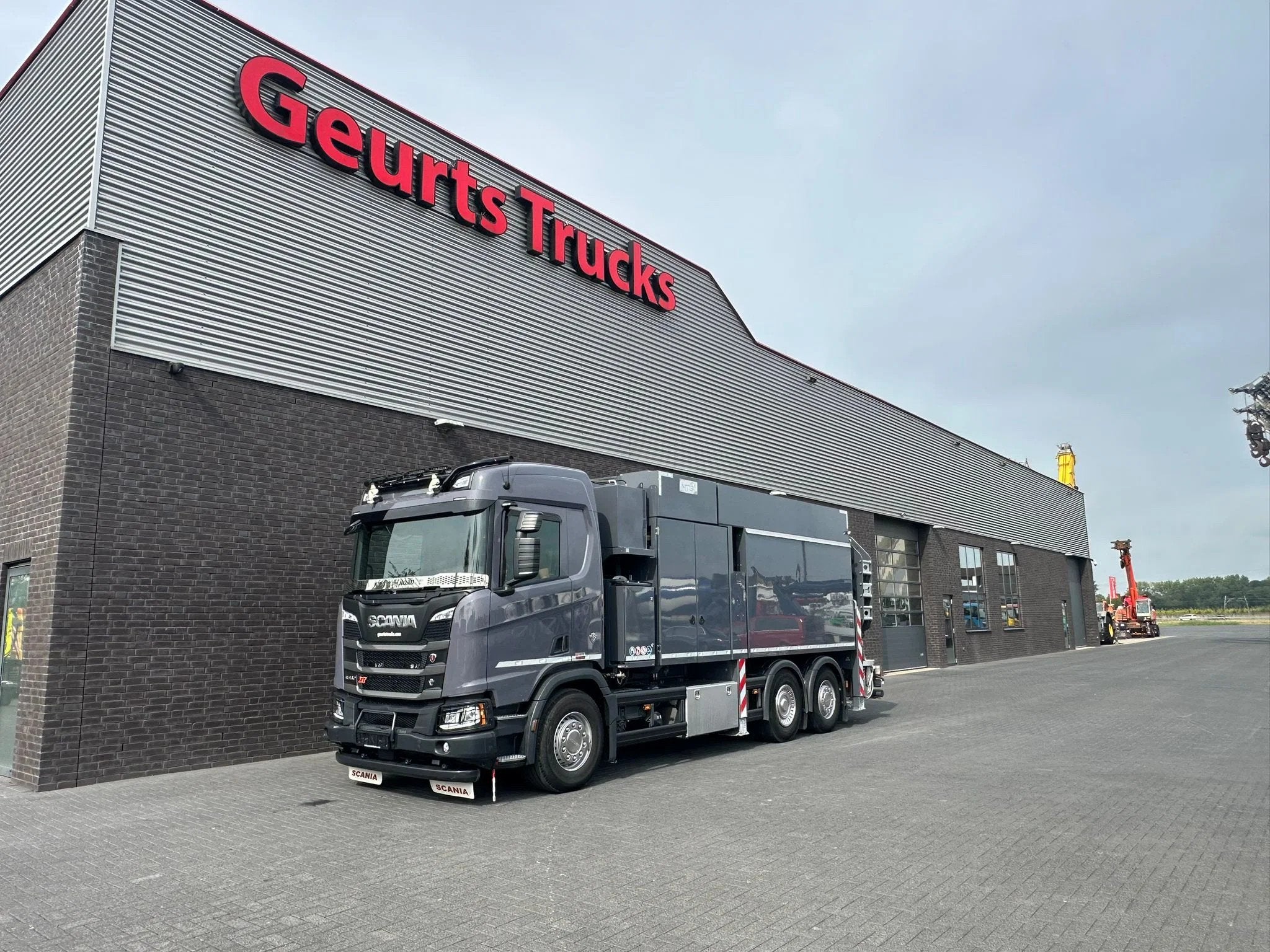 Scania R530 V8 NGS XT 6X2 MTS DINO 8 M3 SAUGBAGGER/GRONDZUIG, Automaat, Euro 6, Scania, Bedrijf