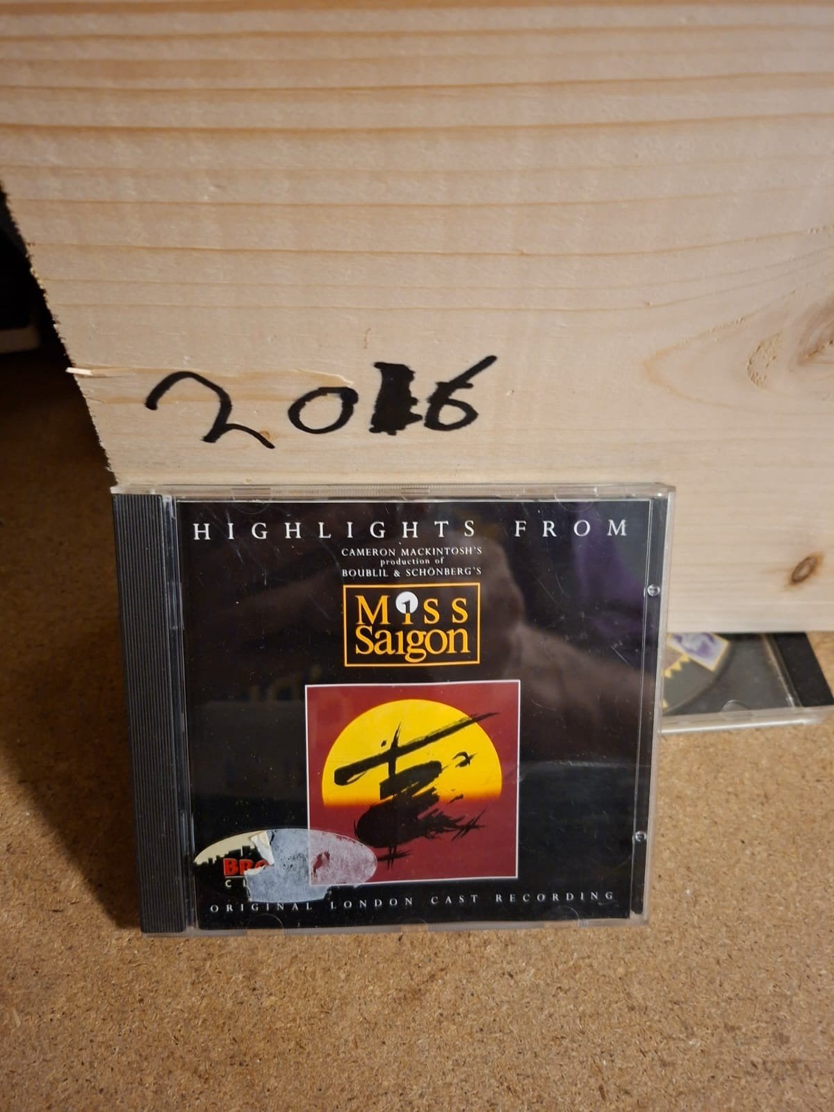 Miss Saigon - Original London Cast Recording CD, Musical, Ophalen of Verzenden, Gebruikt, Album