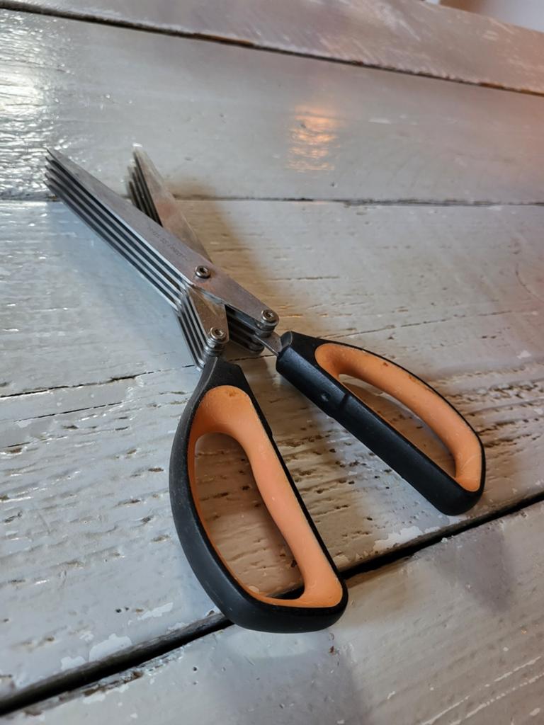 Brabantia kruidenschaar, Overige typen, Ophalen of Verzenden, Zo goed als nieuw, Zwart