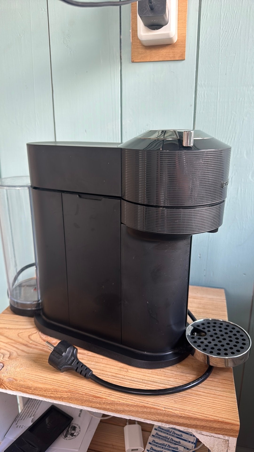 Nespresso Krups XN910, Witgoed en Apparatuur, Koffiezetapparaten, Ophalen of Verzenden, Zo goed als nieuw, Espresso apparaat