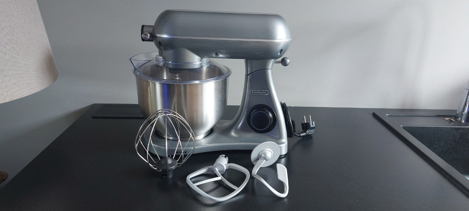 Bourgini Chef Pro Keukenmachine - Zo goed als nieuw, 4 liter of meer, Ophalen, Gebruikt, 3 snelheden of meer