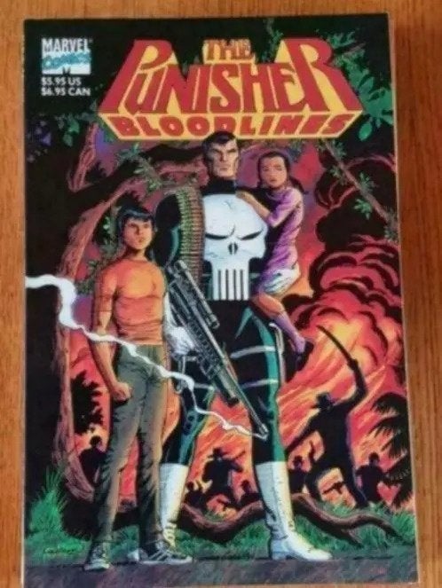 The Punisher - Bloodlines Prestige format (1991)Marvel Comic, Boeken, Eén comic, Verzenden, Zo goed als nieuw, Amerika