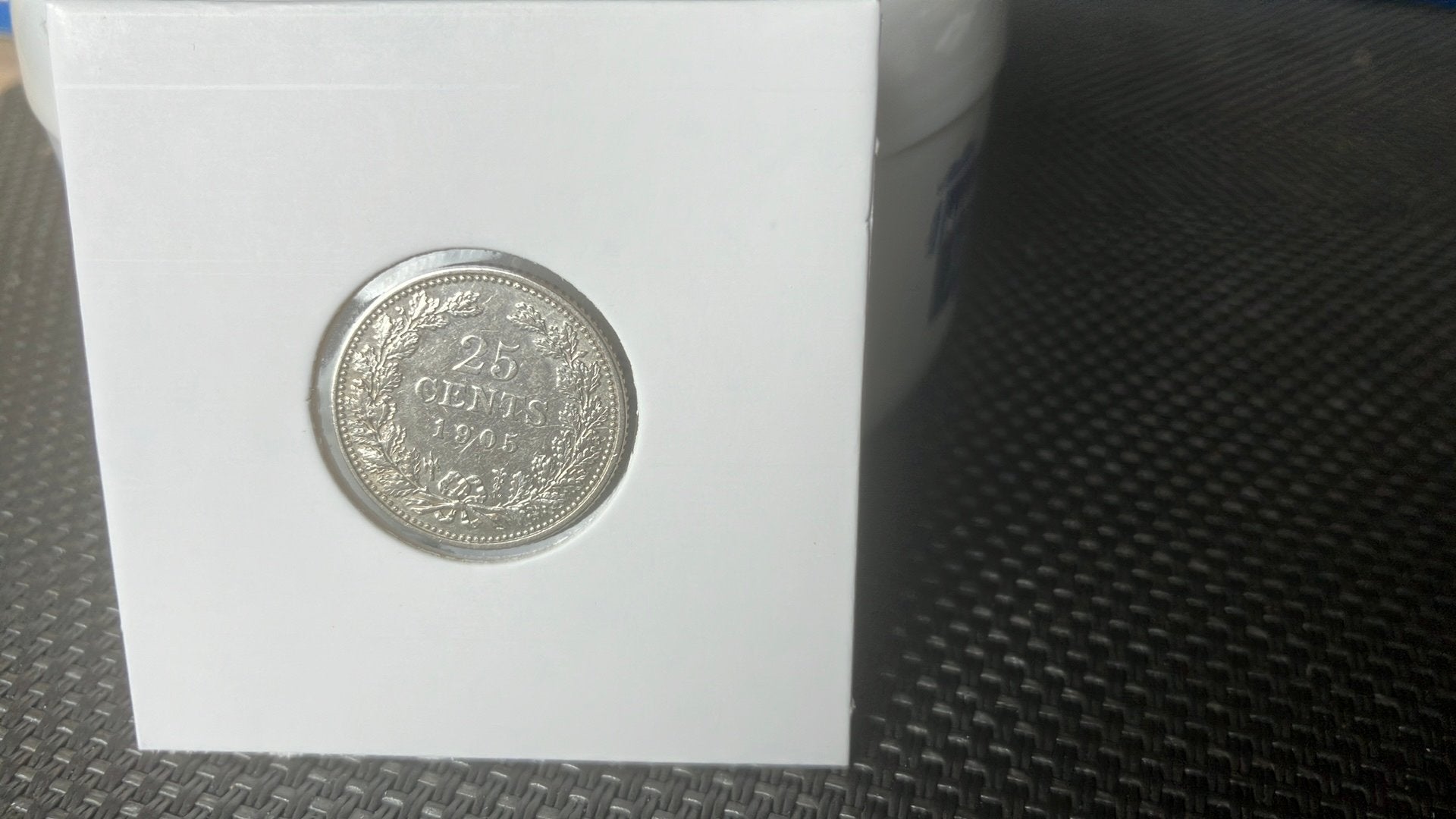 25 cent 1905, Zilver, 25 cent, Ophalen of Verzenden, Koningin Wilhelmina