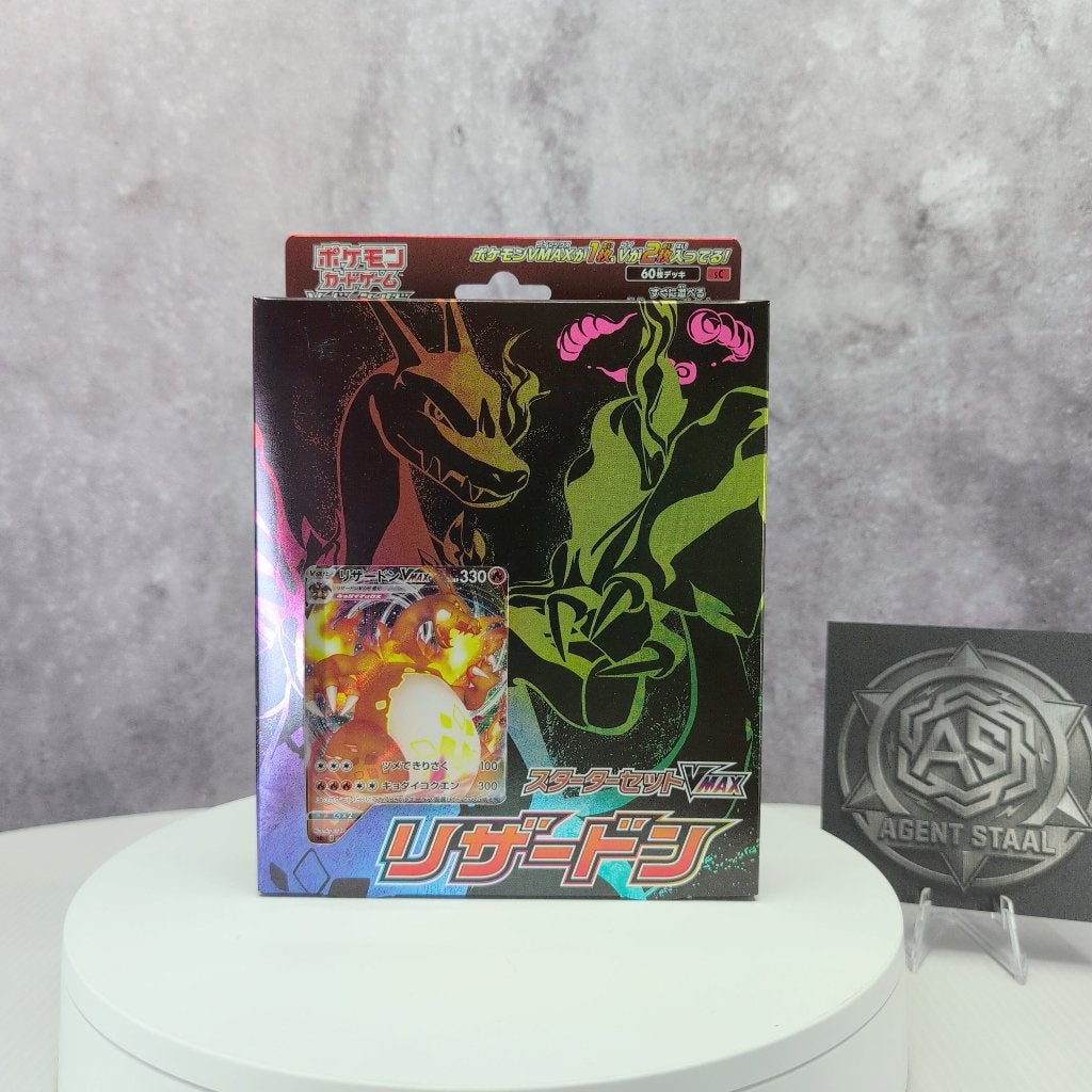 Pokémon VMAX Charizard Sealed Starter Set Japan #150, Ophalen of Verzenden, Nieuw, Starterdeck