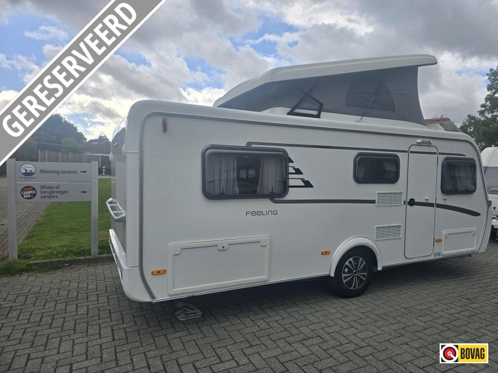 Eriba Feeling 442 met autark + slaapdak, Bedrijf, 5 tot 6 meter, Eriba, Tot en met 6