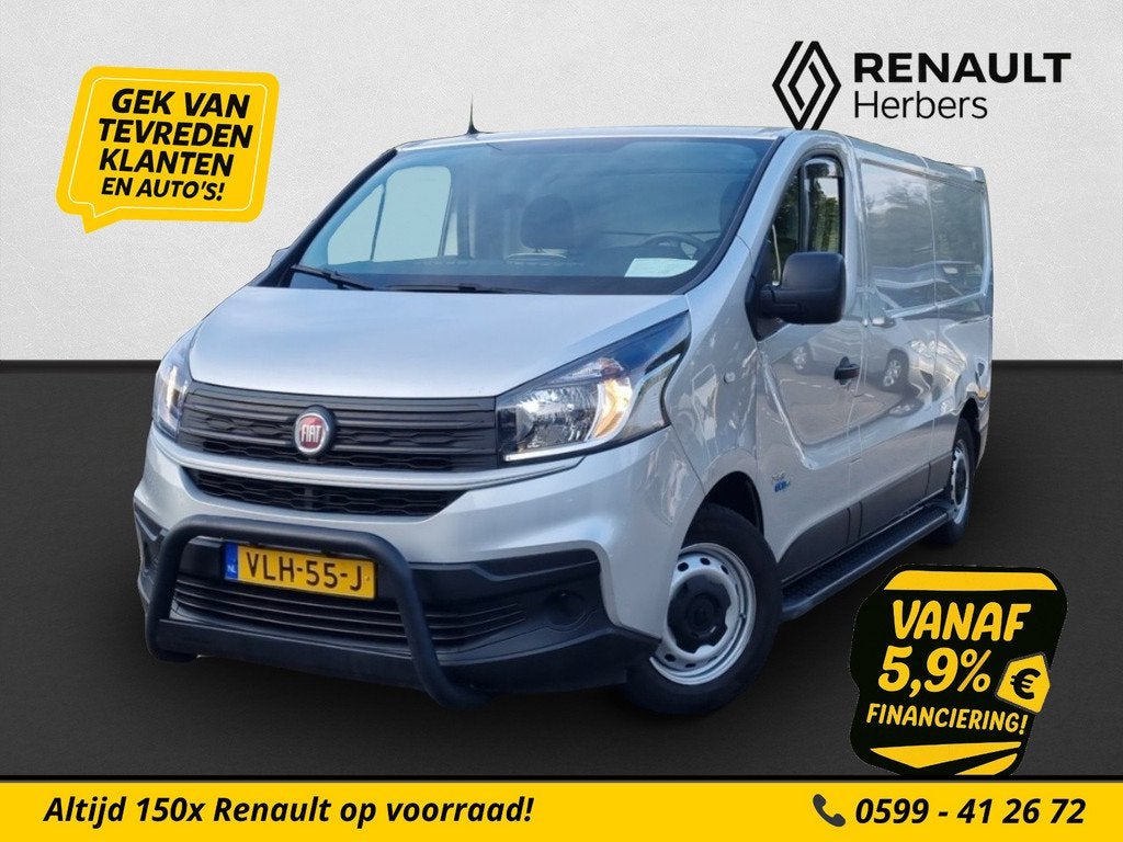 Fiat Talento 2.0 MultiJet L2H1 NAVI / SIDEBARS / AIRCO / TRE, Auto's, Bestelauto's, Bedrijf, Te koop, ABS, Achteruitrijcamera