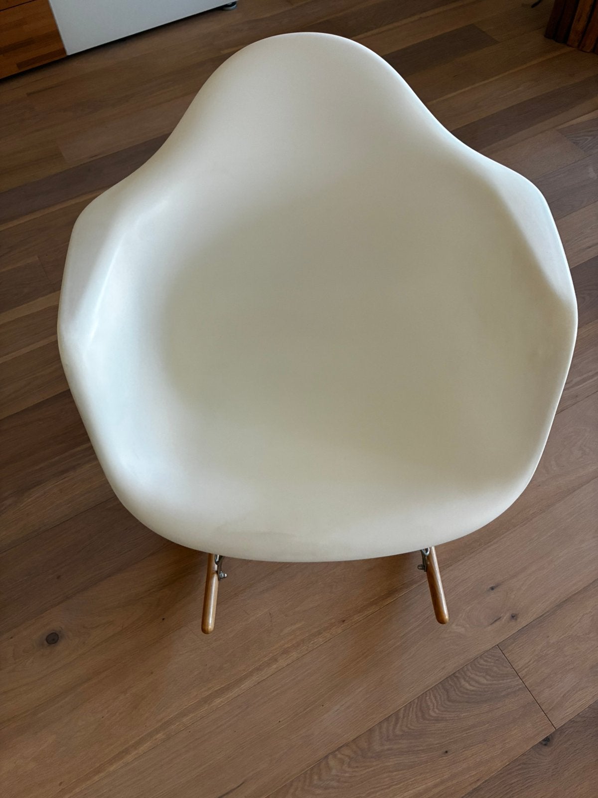 Schommelstoel Replica Vitra Eames, Ophalen, Kunststof, Gebruikt, Minder dan 75 cm