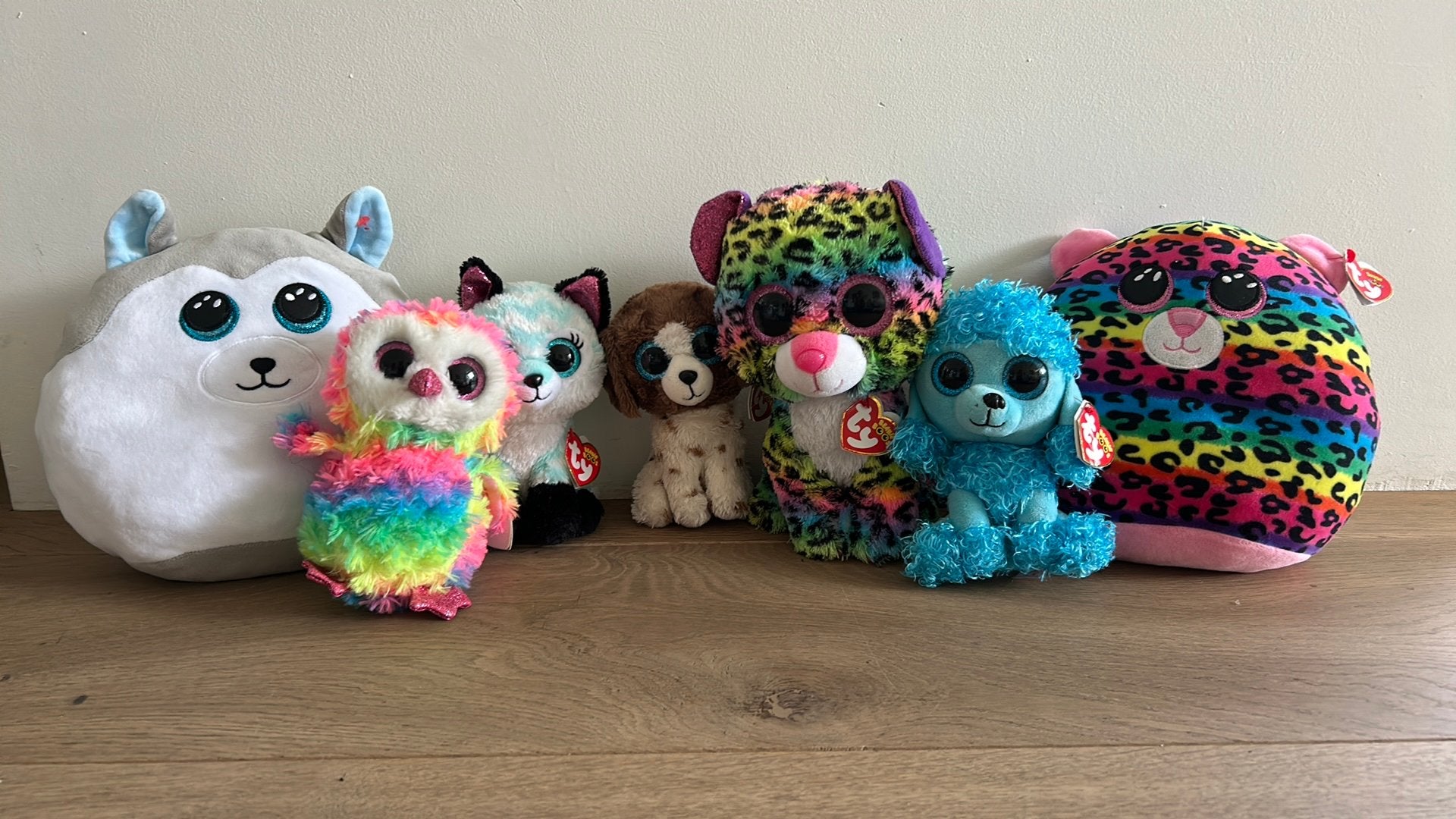 Ty knuffels Beanie boos & Squish a boos 1€/stuk, Ophalen, Zo goed als nieuw, Overige typen