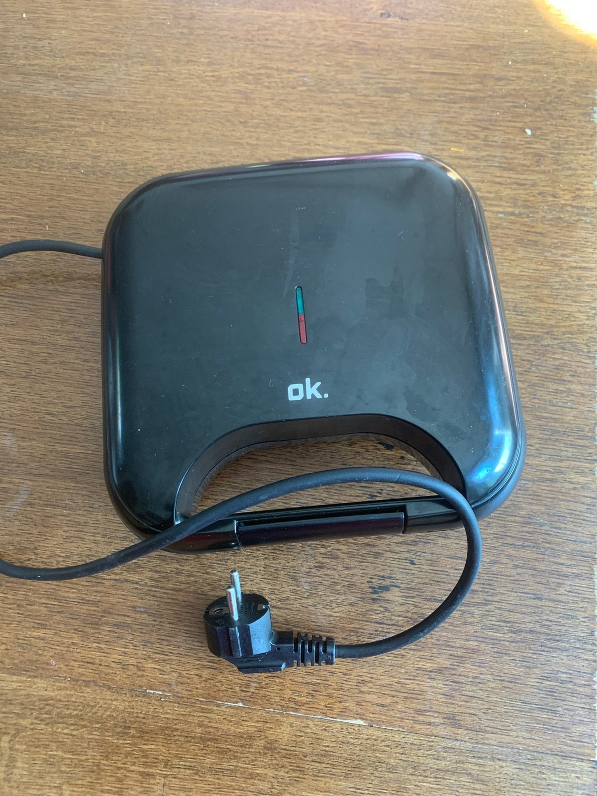 OK. Sandwichmaker - Perfect voor snelle tosti's, Witgoed en Apparatuur, Ophalen of Verzenden, Gebruikt