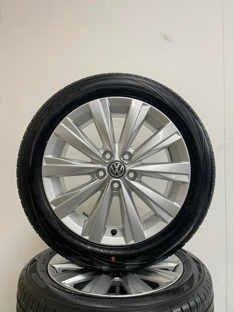 Originele Volkswagen Polo 16 inch velgen | Zomerbanden NIEUW, Ophalen, 16 inch, Banden en Velgen, Nieuw