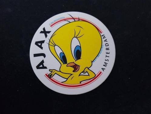 Sticker Ajax Tweety( Looney Tunes), Ophalen of Verzenden, Nieuw, Sport