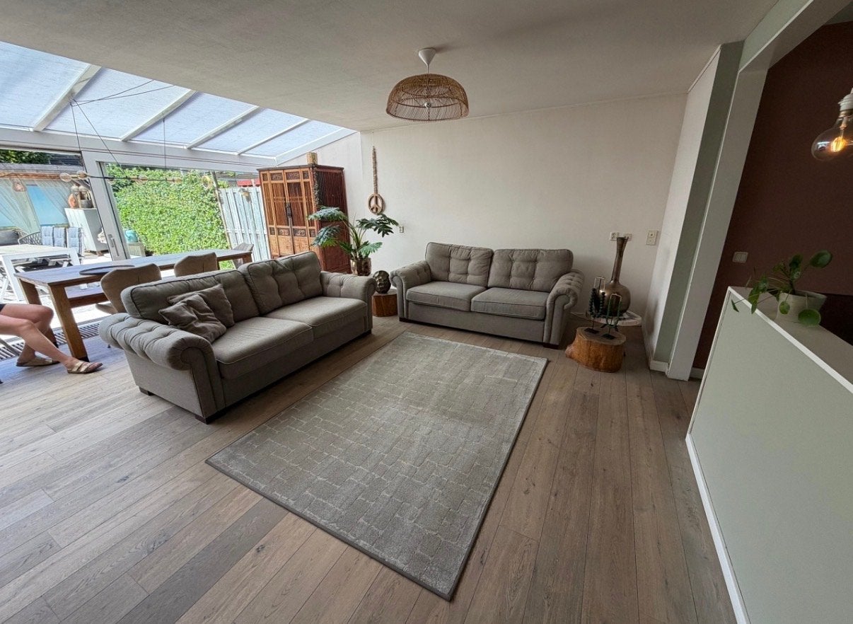 Ruime banken set - Zo goed als nieuw, Huis en Inrichting, Ophalen, 100 tot 125 cm, Driepersoons, Zo goed als nieuw