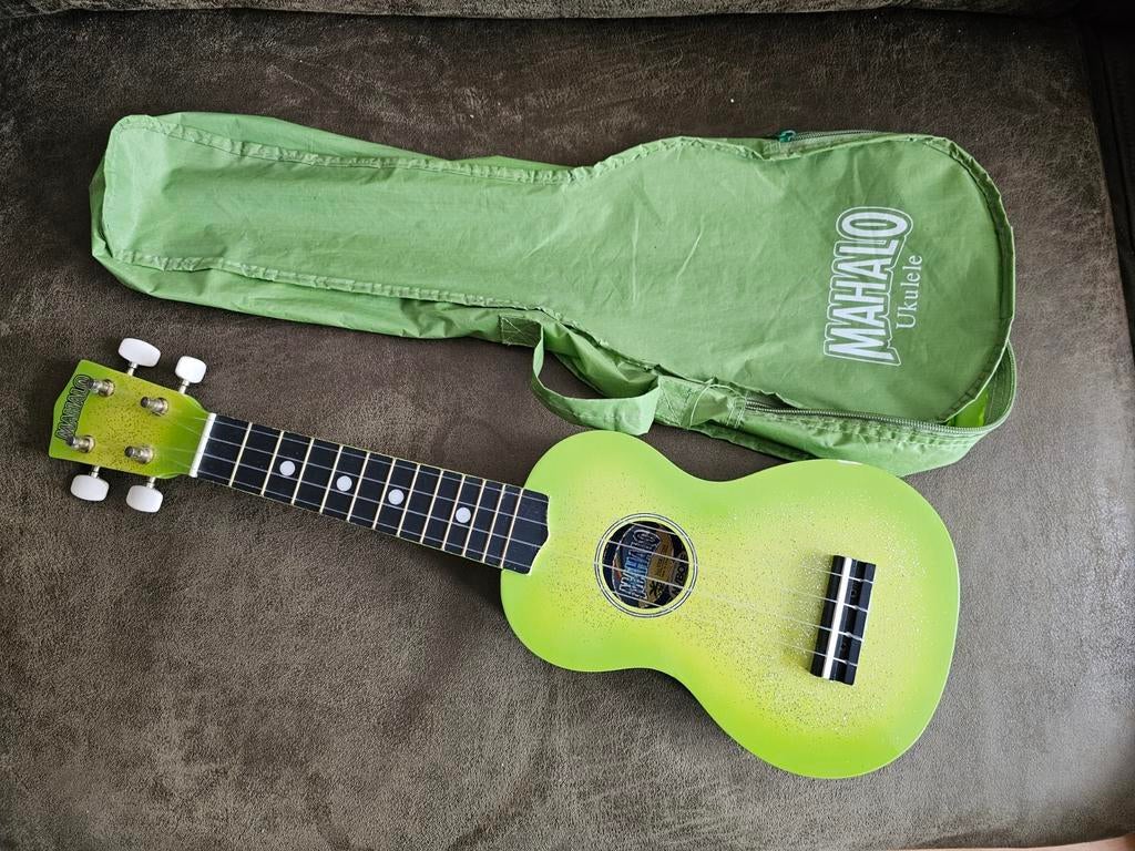 Mahalo Ukulele met hoes UK2/CGN, Ophalen of Verzenden, Gebruikt, Overige typen