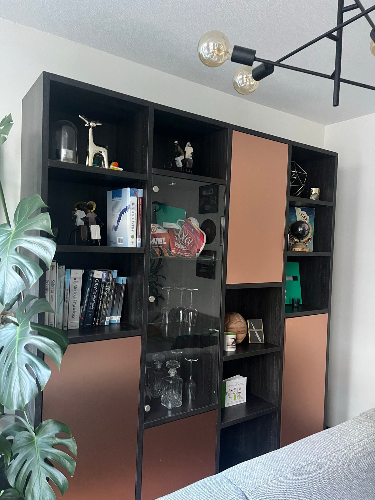 Op maat gemaakte wandkast - 200x220x40 cm, Huis en Inrichting, Kasten | Wandmeubels, Ophalen, 200 cm of meer, 150 tot 200 cm, Zo goed als nieuw