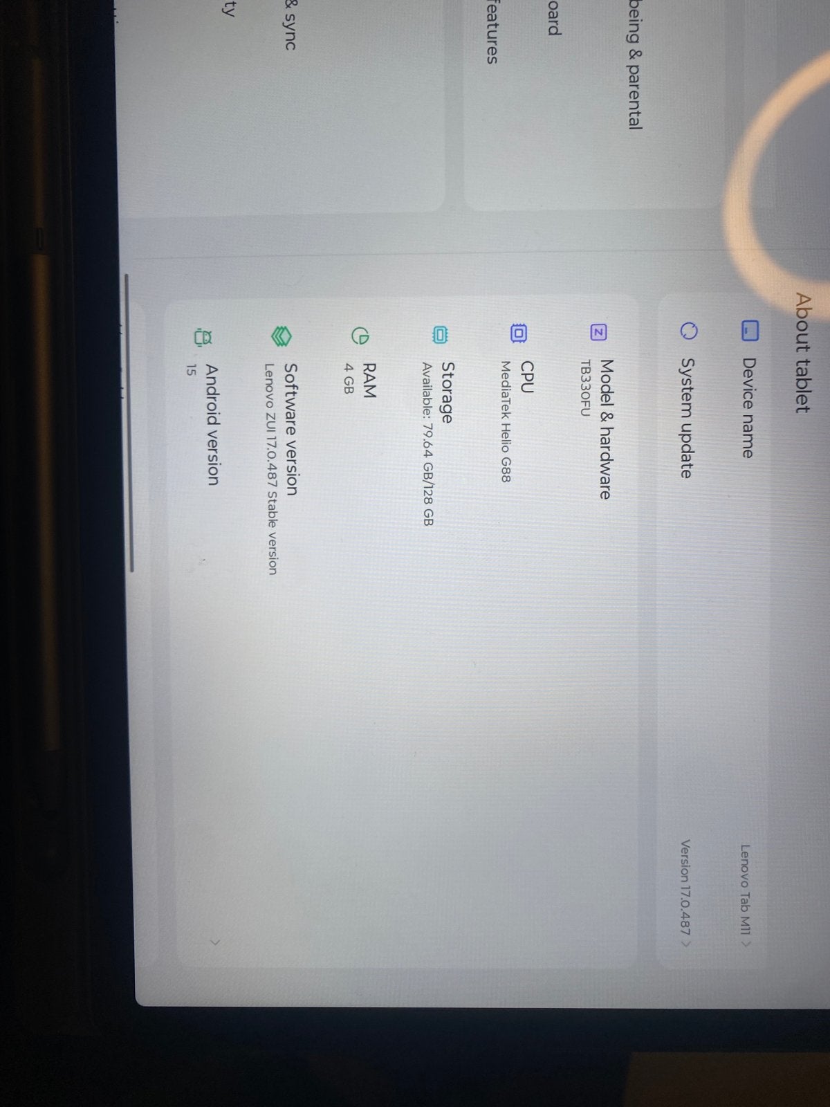 Lenovo Tab M11 128 GB - Perfect voor tekenen!, Ophalen of Verzenden, Zo goed als nieuw, 10 inch