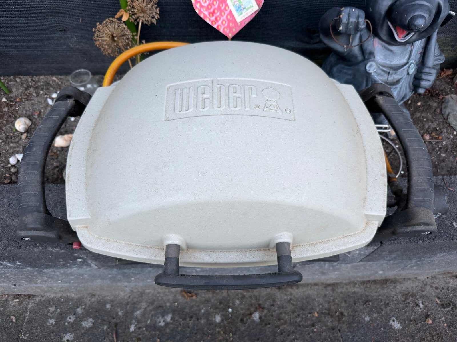 Weber Q100 gasbarbecue - zelf schoonmaken, Ophalen, Gebruikt