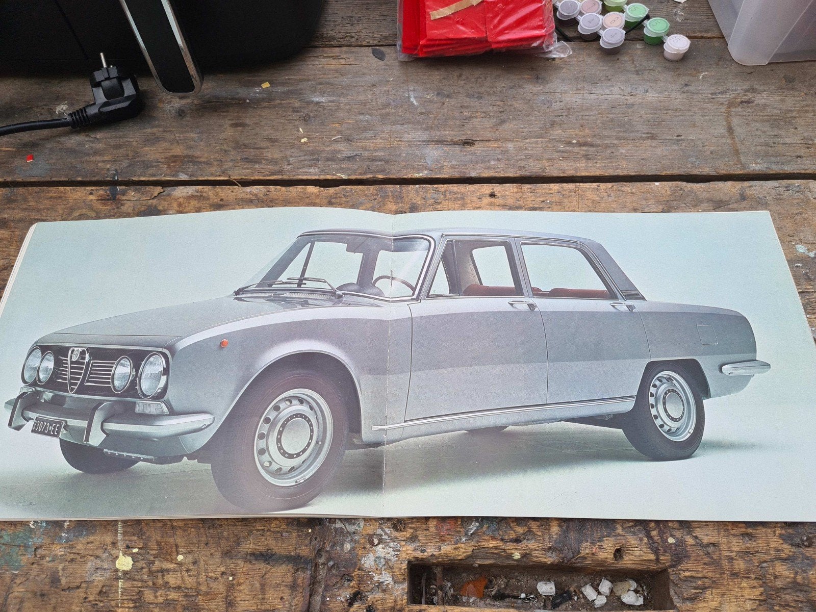 Alfa Romeo 1750 Berlina   1970 Nederlands, Ophalen of Verzenden, Alfa Romeo