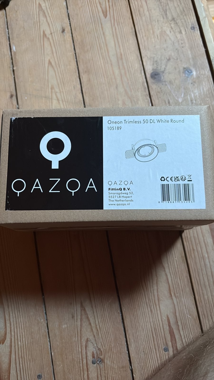 Qazqa instucbare spots, Geschikt voor plafondmontage, Nieuw, Ophalen of Verzenden, LED